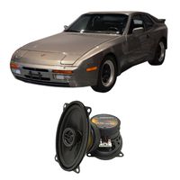 Compatible with Porsche 944 1983-1993 Front Door Factory Replacement Harmony HA-R46 Speakers New