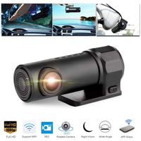 Tachograph, Iuhan 1080P Hidden Car Camera WiFi DVR Dash Cam Recorder Camcorder Night Vision CAM