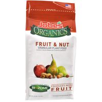 Jobe's Organics 9227 Fruit & Nut Granular Fertilizer, 4 lb, Brown