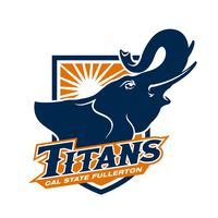 Cal State Fullerton Titans Football OriginalStickers0150 Set of Two (2X) Stickers, Laptop, Ipad, Car, Truck, Size 4 inches on Longer Side
