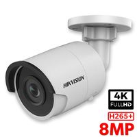 Hikvision DS-2CD2083G0-I 8.0MP 4K UltraHD Exir Bullet Camera IR, 4.0mm, IP67 Weatherproof
