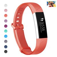 Wekin Replacement Bands Compatible with Fitbit ACE, Soft Silicone Sport Accessory Wristband Strap for ACE,Alta HR (not fit for ACE 2) Fitness Tracker Specially Designed for Kid's Wrist (5.0"-7.0")