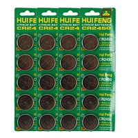 MicroMall 20 Pcs Lithium 3V Button Cell Battery CR-2450 CR 2450 CR2450