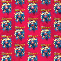 GRAPHICS & MORE Superman The American Way Premium Roll Gift Wrap Wrapping Paper