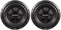 (2) Rockford Fosgate R2SD4-10 10" 800 watt Prime R2 Dual 4 Ohm Voice Coil Shallow Subwoofers