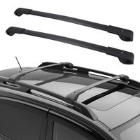 YITAMOTOR Cross Bars Roof Racks for 2014-2020 Subaru Forester/Crosstrek/Impreza with Side Rails (Incl. 2013 Crosstrek & 12-13 Impreza), Crossbars Rooftop Luggage Cargo Bag Canoe Kayak Carrier