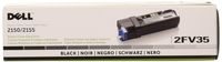 Dell Computer 2FV35 Black Toner Cartridge 2150cdn/2150cn/2155cdn/2155cn Color Laser Printers