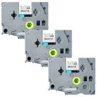 Labo Generic Replacement Labeling Tape LBTZ-231 Compatible with Brother TZe231 TZ-231 TZ231, 12 mm 1/2-inch, (Black on White), 2 Pack (3)