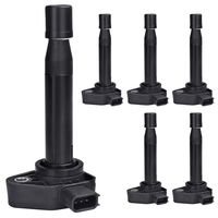 FAERSI Ignition Coil Pack of 6 for 3.0L 3.2L 3.5L V6 - Honda Accord Odyssey Pilot, Acura MDX TL RL CL, Saturn VUE, UF242 90919-02247 30520P8EA01 30520P8FA01 30520RCAA02