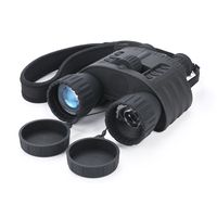 Infrared NightVision Binoculars QIYAT 4x50 HD Digital Hunting IR Telescope with 1.5 inch TFT LCD Display, 980ft/300M viewing Range, Waterproof, 5MP HD Photo Camera & 720p Video Recorder
