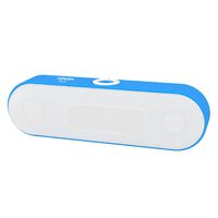 Bluetooth Speakers,KC-18 The Best Portable Wireless Bluetooth Speaker Built-in Microphone FM Radio 2x3.5W Acoustic Drivers with Bass and lightweight (Blue)