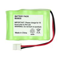 Fenzer Rechargeable Cordless Phone Battery for VTech BT17233 BT27233 Cordless Telephone Battery Replacement Pack.