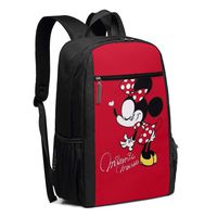 Travel Laptop Backpack Beautiful Minnie Mouse College School Bookbag Computer Bag Casual Daypack For Women Men