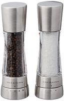 Cole & Mason H59408GUSA Derwent Salt & Pepper Mill and Grinder Set, Stainless Steel