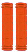 U-JOY Bike Handlebar Grips for Kids Girls Boys, Non-Slip Rubber Mushroom Bicycle Grips for Scooter Cruiser Seadoo Tricycle Wheel Chair Mountain Road Urban Foldable Bike MTB BMX (Orange)