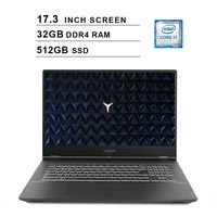 Lenovo 2019 Legion Y540 17.3 Inch FHD IPS Gaming Laptop (9th Gen Intel 6-Core i7-9750H up to 4.5 GHz, 32GB RAM, 512GB PCIe SSD, Nvidia GeForce GTX 1660 Ti, Bluetooth, WiFi, HDMI, Windows 10)