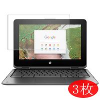 【3 Pack】 Synvy Screen Protector for HP Chromebook x360 11-ae000 / ae051wm / ae027nr / ae040nr / ae091wm / ae031nd / ae010nr / ae020nr 11.6" Film Protectors [Not Tempered Glass]