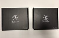 { Package of 2 } Black BUZZTV XPL3000 2018 Edition Android Nougat 7.1.2 Quad CORE 2GB RAM 8GB Storage