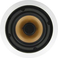 Inwalltech M65.1C - 6 1/2" 250 Watts Ceiling Speakers (Pair, White)