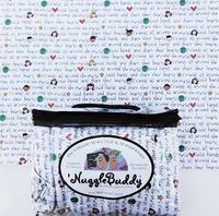 'NUGGLEBUDDY Microwavable Moist Heat & Aromatherapy Organic Rice Pack."Children of the World" with PURELY PEPPERMINT Aromatherapy.