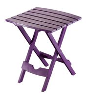 Adams Manufacturing 8500-12-3900 Quik Fold Side Table, Bright Violet