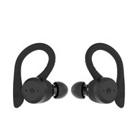 TWS Earbuds Waterproof 5.0 True Wireless Earbuds,IPX7 Waterproof 3D Stereo Sound Headphones,Noise Cancelling Earphones.Mini Wireless Smart Sports Headset (Black)