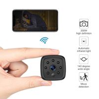 WiFi Camera,Ansteker Mini Camera Full HD 1080P Home Security Hidden Spy Camera with IR Night Vision and Motion Detection for Indoor Portable Nanny Video Camera