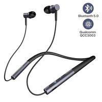 Wireless Bluetooth Headphones, Bluetooth Earbuds Wireless in-Ear Neckband Bass Headphones, UMIDIGI Ubeats Bluetooth 5.0 Waterproof Magnetic Earphones with Mic (12 Hours Play Time, Cvc6.0, IPX5)