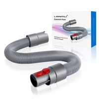 LANMU Flexible Extension Hose for Dyson V11 V10 V8 V7 Cordless Stick Vacuum Cleaner,Dyson Vacuum Attachment Accessories (20 to 60 Inches)