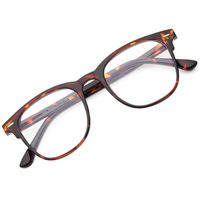 Gaoye Computer Blue Light Blocking Glasses for Women/Men,TR90 Lightweight Vintage Frame,Anti Eyestrain UV400 Filter Lens(Leopard)