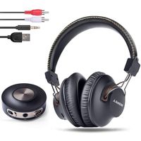 Avantree HT3189 Wireless Headphones for TV Watching w/ Bluetooth Transmitter, Support RCA, AUX 3.5mm Audio Out, NOT For new TV with ONLY Digital / Optical Out, 40 Hrs PlayTime, 100ft Range