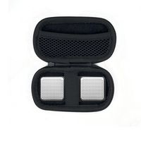 Esimen Hard Case for AliveCor Kardia Mobile ECG/EKG Monitor Carry Bag Protective Box，Fits in Pocket or Purse or Attaches to Keyring (Blue)