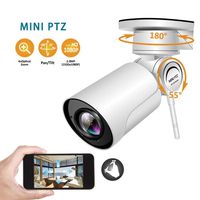 4X Zoom with Sound HD Webcam 1080P Outdoor IP66 Waterproof WiFi Remote Surveillance Camera with 30M Night Vision,4xzoom+32GB