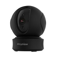 Security IP Camera, LaView ONE PT 1080P HD Indoor WiFi Wireless Home Camera, Supports Alexa & IFTTT, Pan/Tilt Baby Monitor, Motion Auto-Tracking with Night Vision, Cloud Service Available (Black)