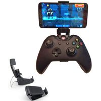 XBERSTAR Smart Phones Mount Bracket Hand Grip Stand Collapsible Foldable Clip Holder for Xbox ONE S Slim Ones Gamepad Controller