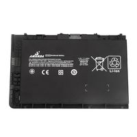 Amanda BT04XL Battery 14.8V 52Wh Replacement for HP EliteBook Folio 9470 9470M Series HSTNN-IB3Z HSTNN-I10C HSTNN-DB3Z BT04 BA06 687517-1C1 687945-001 687517-171