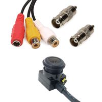 CNDST CCTV Hd Mini Spy Pinhole Security Camera 2.8mm 110degree 1000tvl Mini Hidden CCTV Surveillance Camera Aanalog