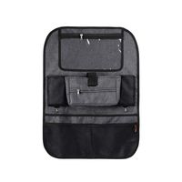 Car Backseat Organizer Protector Multi-Pocket Storage & Organizer with Touch Screen Tablet Holder