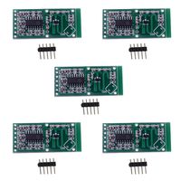 Geekstory RCWL-0516 Microwave Radar Sensor Module Motion Detection Sensor Switch Motion Sensor for Arduino ESP8266 Nodemcu Wemos,Human Rat Cat Detector,Detection Distance 5-7m etc.(Pack 5 PCS
