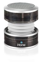 iHome iM60LT Rechargeable Mini Speaker - Gray Translucent