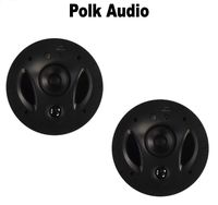 Polk Audio (1 Pair) 70RT (Ea) 3-Way in-Ceiling Speaker Bundle
