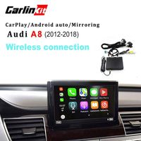 carlinkit Wireless carplay Smart Box for Audi A8 (2012-2018) Original Screen Upgrade/Android auto/Google waze maps/Bluetooth Connection