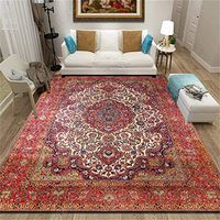 Landscape Literary Carpet Living Room Bedroom Non-Slip Decorative Partition Cold Pad Home Floor Mat Blanket