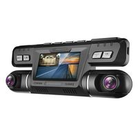 Pruveeo B80 Dash Cam with WiFi, Dual 1080P Front and Inside, Dash Camera for Cars Uber Lyft Truck Taxi