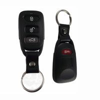 KEMANI New Remote Entry key fob Keyless case shell For Hyundai Elantra Accent Sonata 4 Buttons No Chips (Just a Empty Key Shell, No Chips Inside) 