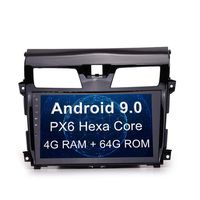 SYGAV Car Stereo for Nissan Altima Teana Radio Android 9.0 Hexa Core with 10.2 Inch Touch Screen GPS Navigation Head Unit