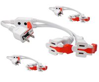 Conntek 3-03210 1-Feet 10-Amp U.S. 2-Prong Power Equalizer with 2-Outlets