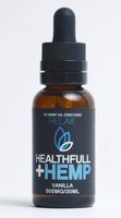 HLTHFULL Hemp Relax Vanilla Flavored Hemp Extract Oil with Avocado Oil Sublingual Tincture 500mg 30ml