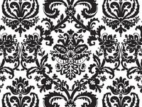 Black Flourish Recycled120~20"x30" Half Ream Tissue Prints (2 Unit, 120 Pack per Unit.)
