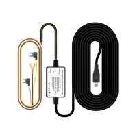 Zerogogo Dash Cam Mini USB Hardwire Kit 11.5ft 12V-24V to 5V Cable Kits for R1 Dash Camera to Record with Intelligent Parking Guard